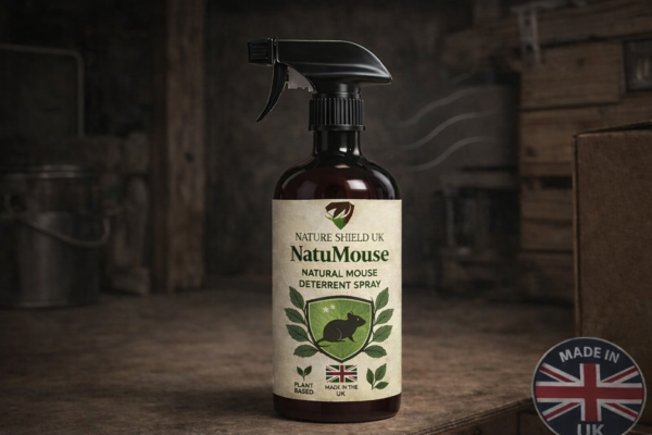 Natural Mouse Repellent UK – Humane Rodent Deterrent Spray | NatuMouse