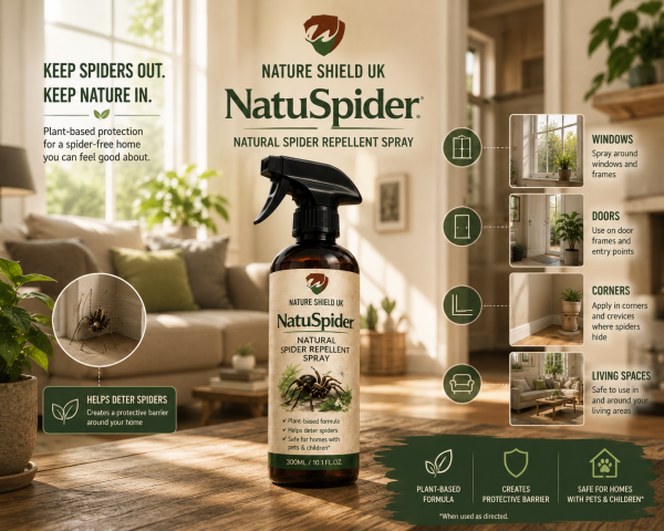 NatuSpider Natural Spider Repellent Spray